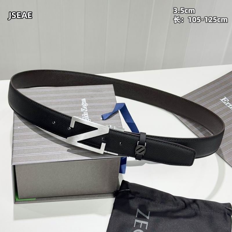Zegna belt 35mmX105-125cm 8L05